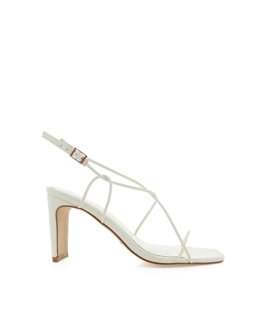 Women Billini Block Heels | Shani White