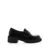 Women Billini Flats | Yulan Black Semi Patent