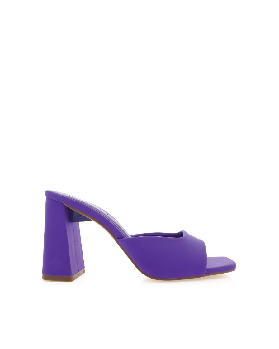 Women Billini Mules | Westley Violet Neoprene