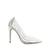 Women Billini Stilettos | Nikara Silver Diamante