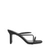 Women Billini Heels | Femi Black Satin Diamante