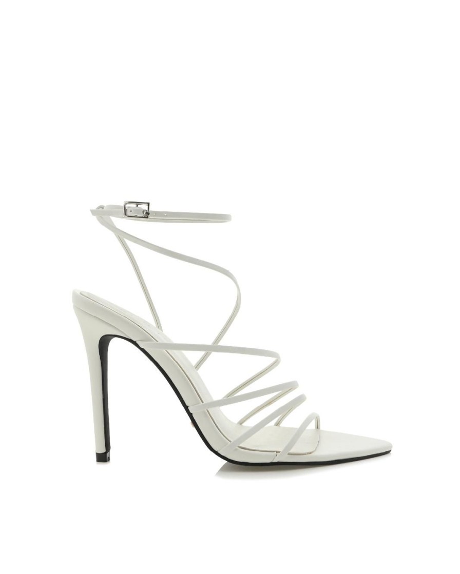 Women Billini Stilettos | Preach White