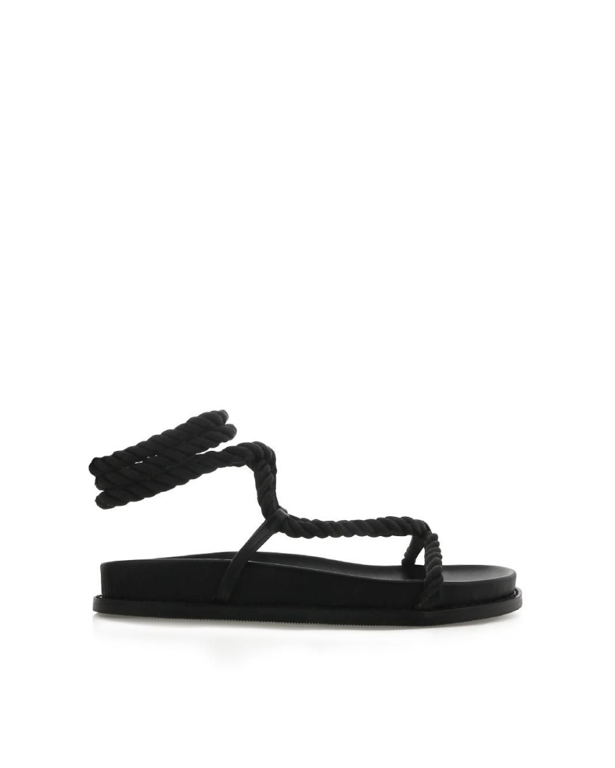 Women Billini Sandals | Umika Black Rope