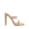 Women Billini Block Heels | Yanna Nude Patent