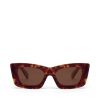 Women Billini Sunglasses | The Kaia Honeycomb Tort Auburn