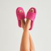 Women Billini Sandals | Holly Pink Terry