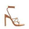 Women Billini Block Heels | Torance Sugar Brown