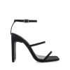 Women Billini Heels | Tiaka Black Satin