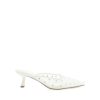 Women Billini Mules | Antonia White Mesh