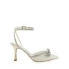 Women Billini Heels | Oliana White Satin