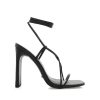 Women Billini Block Heels | Evona Black Scale