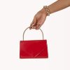 Women Billini Bags | Aston Handle Bag Ruby Patent