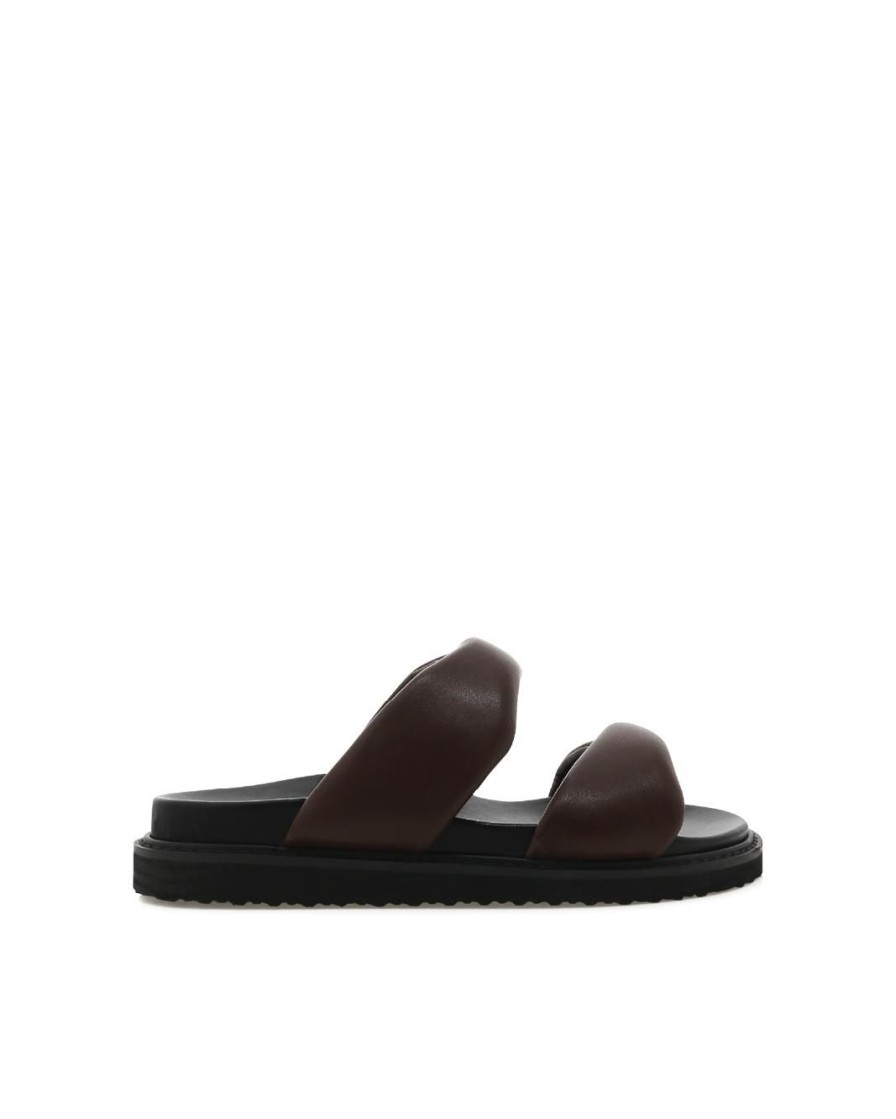 Women Billini Flats | Zonya Dark Chocolate