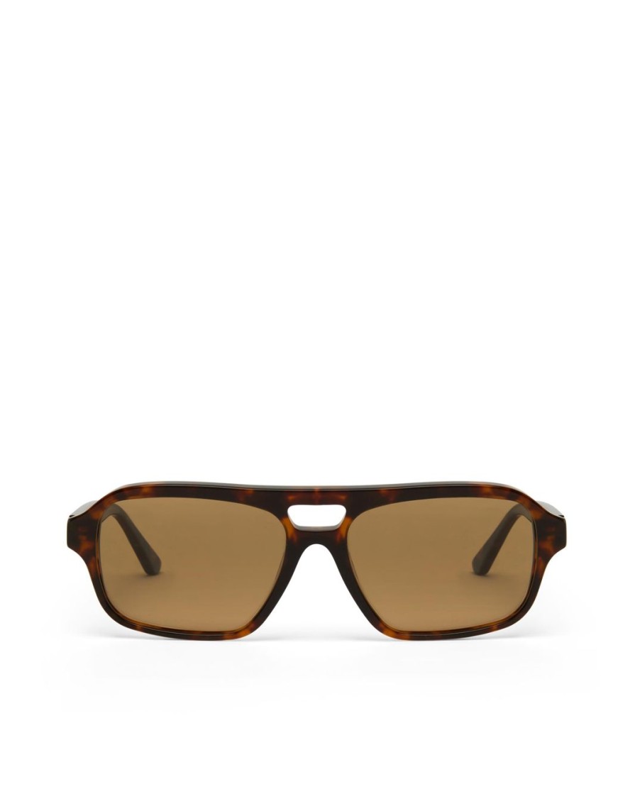 Women Billini Sunglasses | The Delevigne Havana Yellow