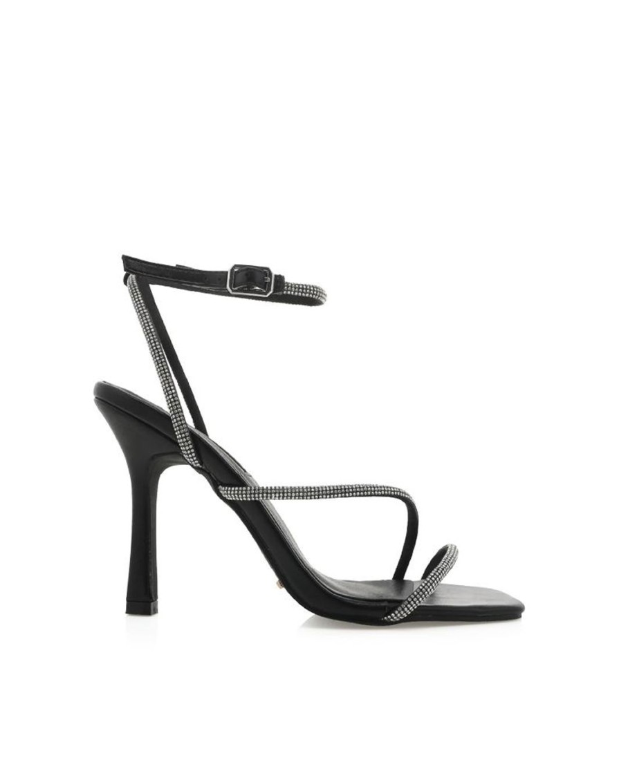 Women Billini Heels | Bryar Black Diamante