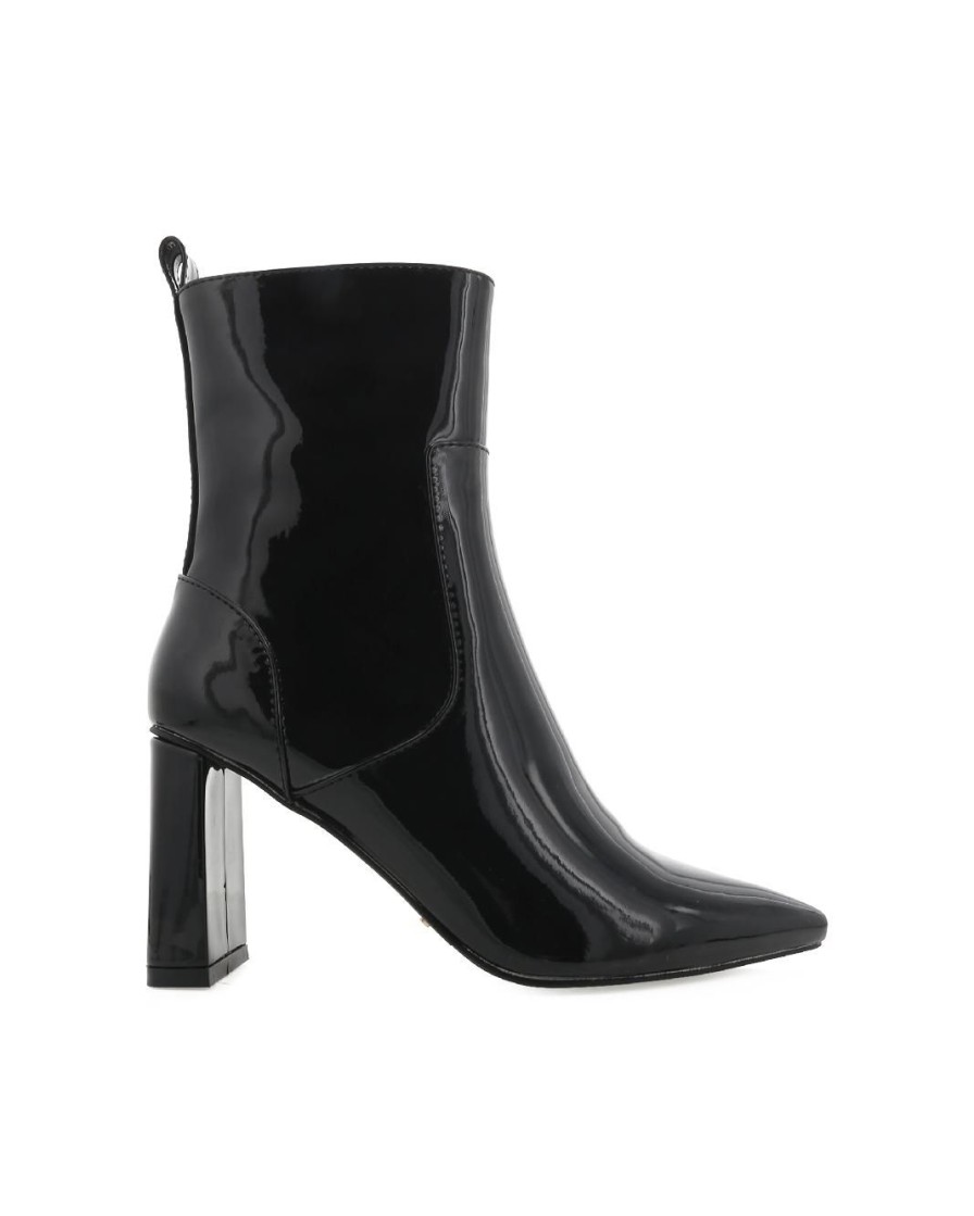 Women Billini Boots | Mateo Black Patent