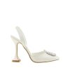 Women Billini Stilettos | Kensley White Satin