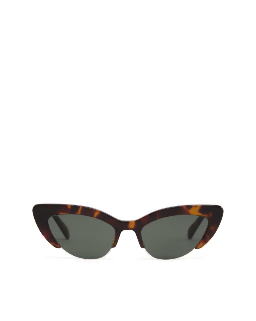 Women Billini Sunglasses | The Ambrosio Havana Green