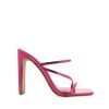 Women Billini Block Heels | Yanna Pink Metallic