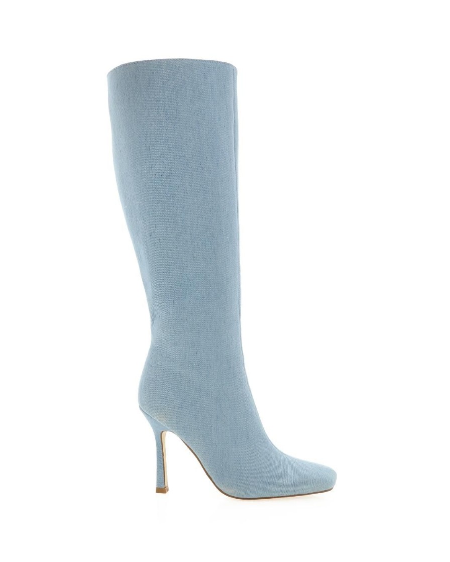 Women Billini Boots | Lainey Blue Denim