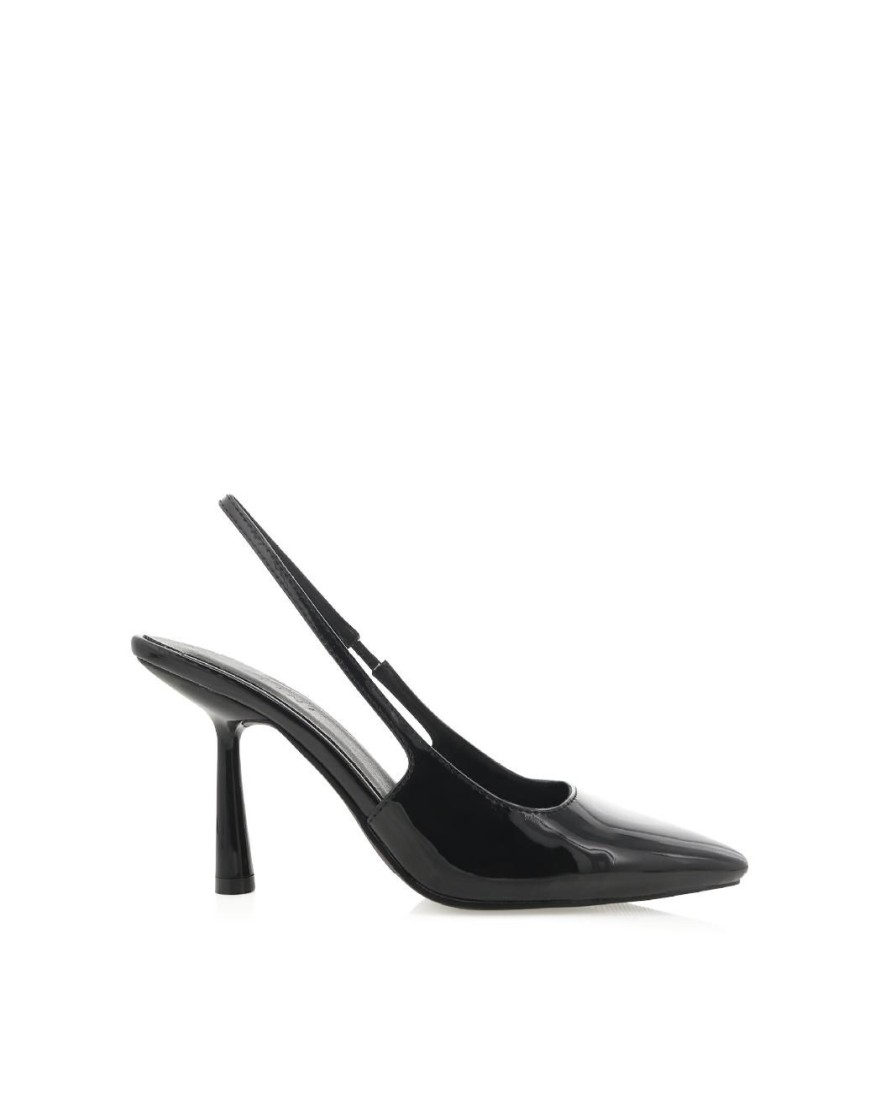 Women Billini Heels | Belinda Black Patent