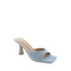 Women Billini Mules | Binita Mid Blue Denim