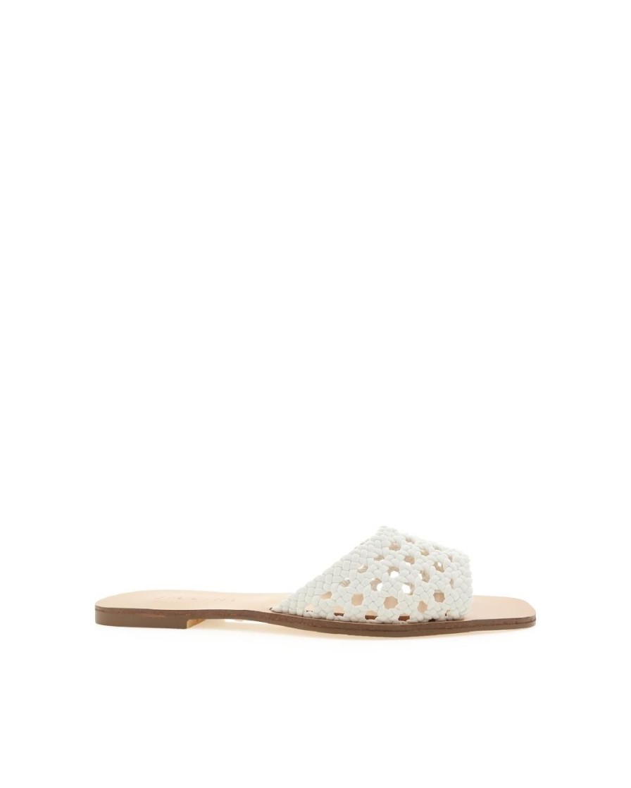 Women Billini Slides | Fadey White