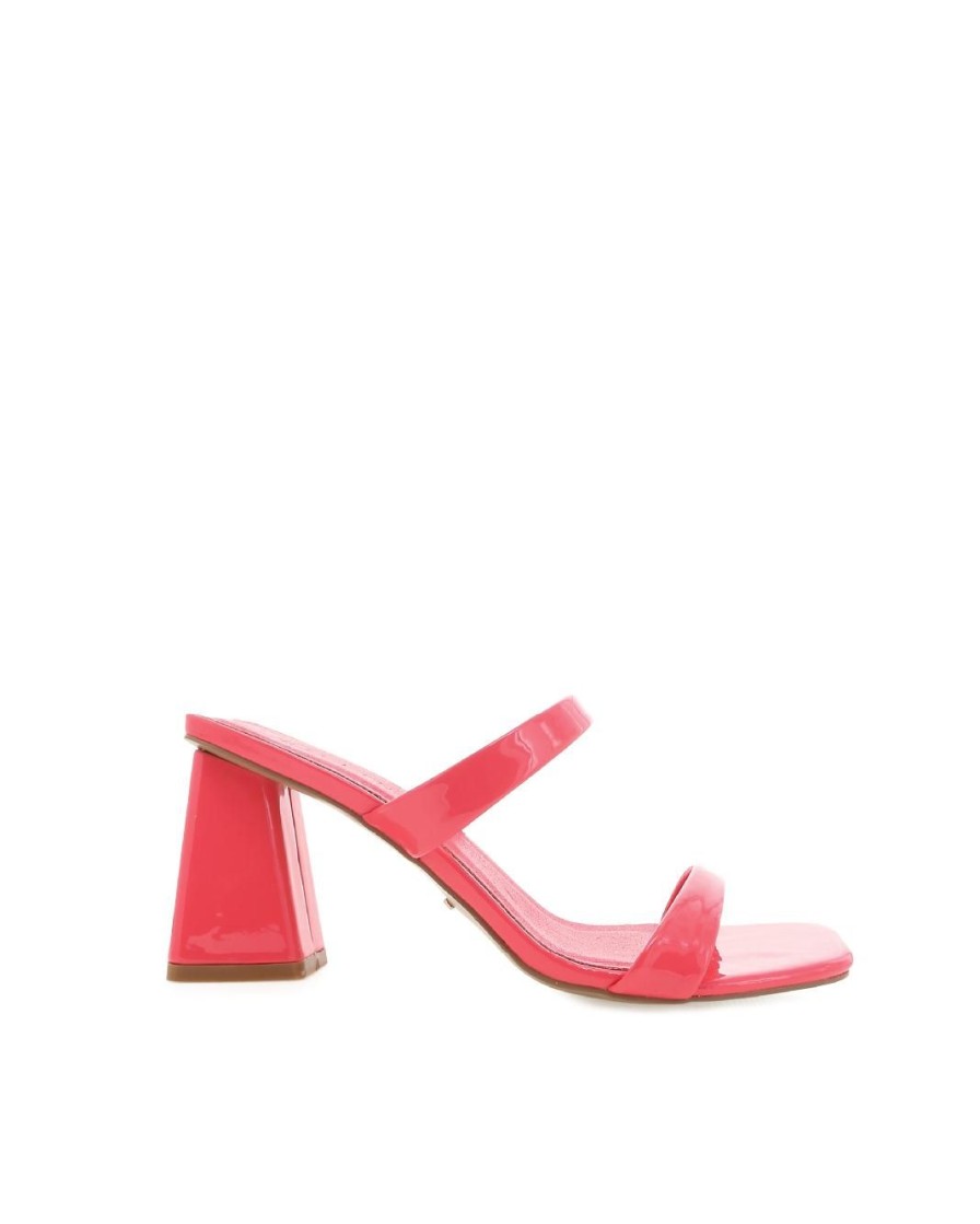 Women Billini Mules | Laurel Watermelon Patent