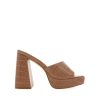 Women Billini Block Heels | Georgina Teak Croc