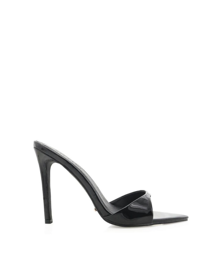 Women Billini Heels | Quinby Black Patent