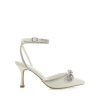 Women Billini Pumps | Oliana White Satin