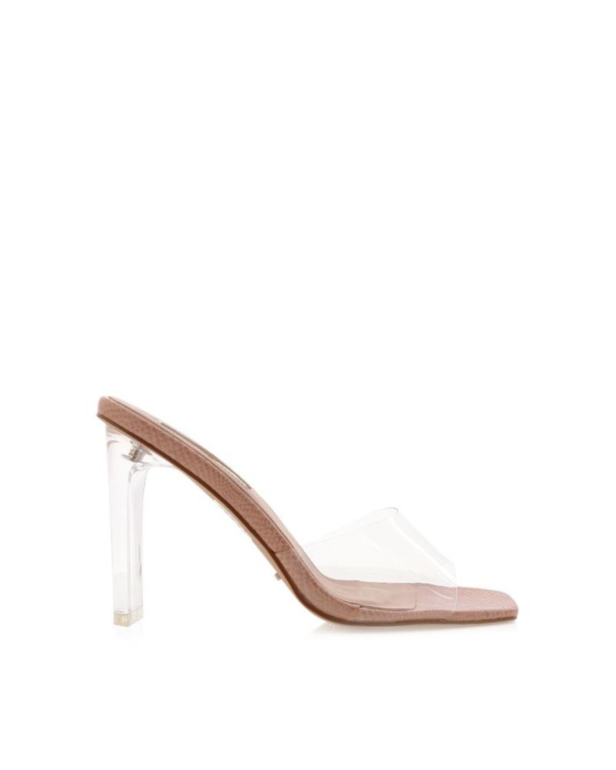 Women Billini Mules | Glasgow Blush Lizard