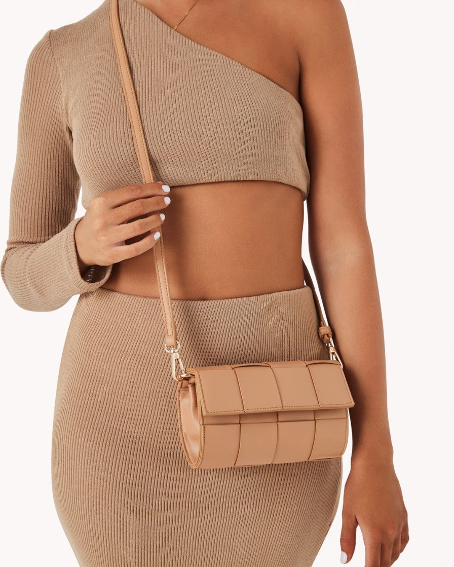 Women Billini Bags | Brit Cross Body Bag Sand