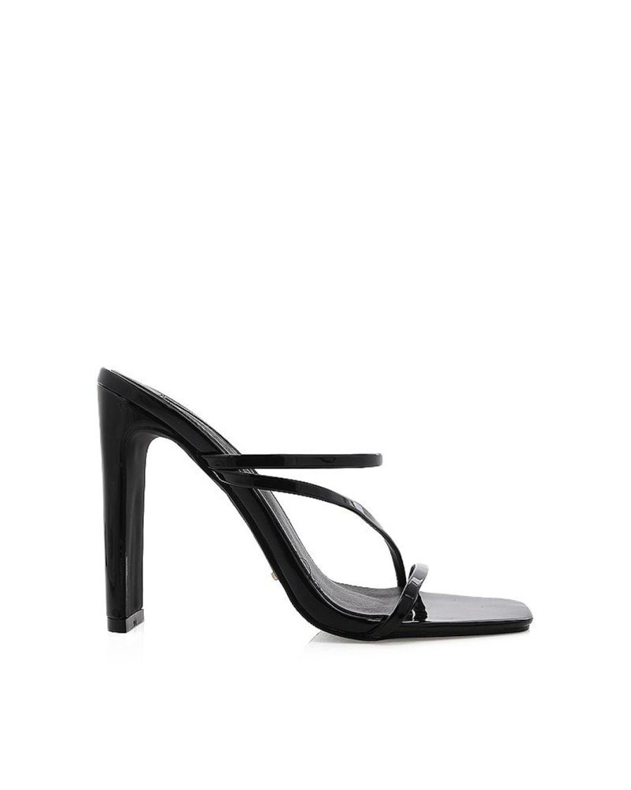 Women Billini Heels | Yanna Black Patent