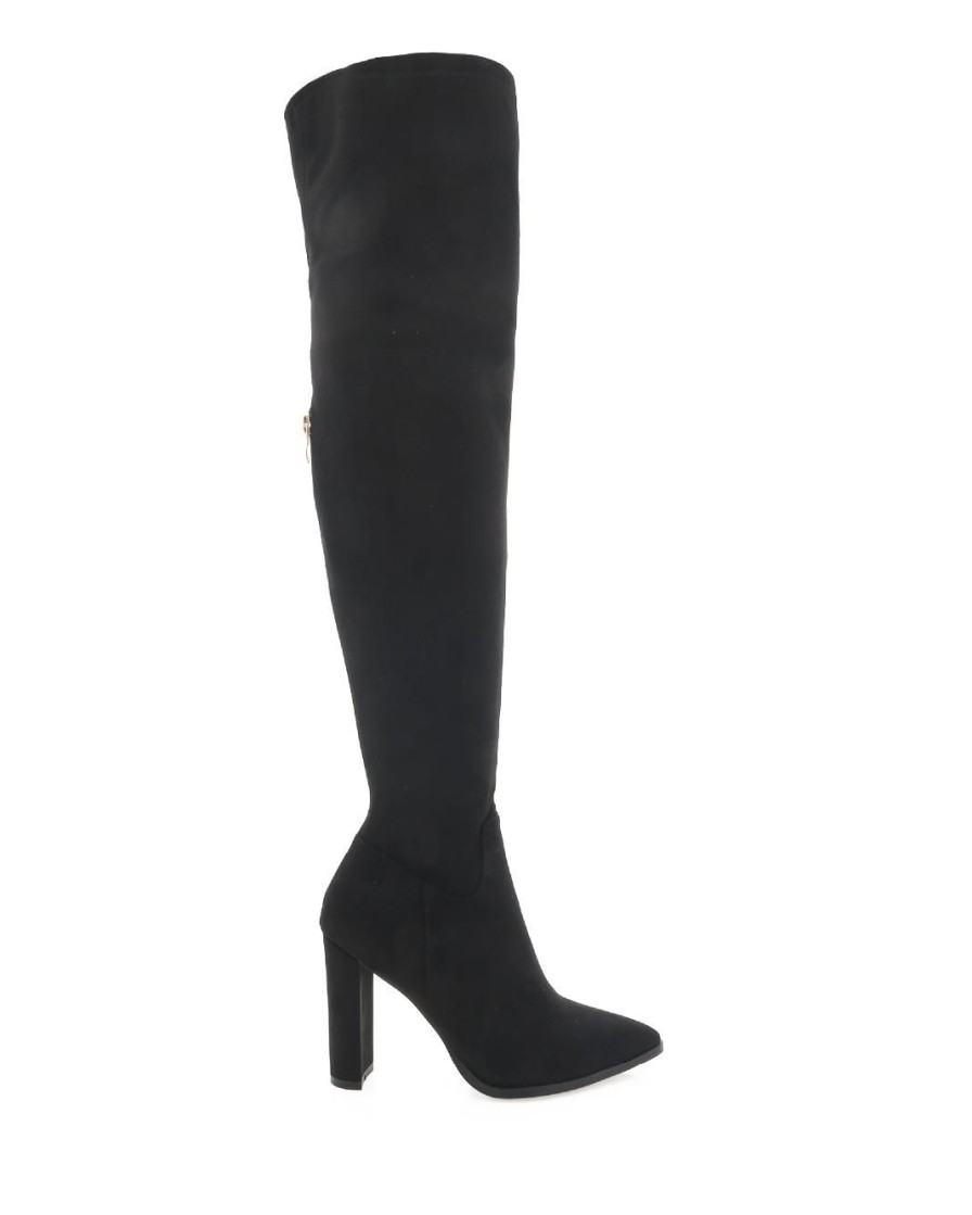 Women Billini Boots | Kyler Black Suede