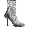 Women Billini Boots | Bindi Black Satin Diamante