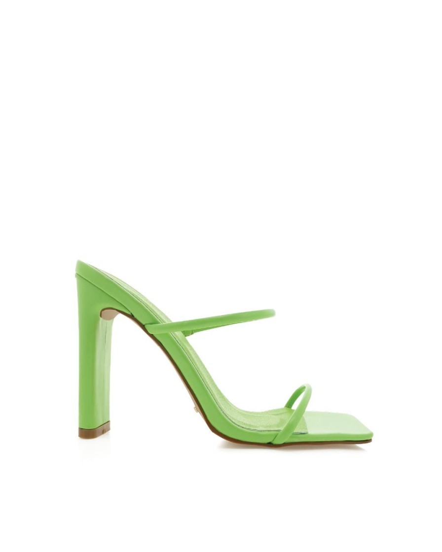 Women Billini Mules | Chantel Lime