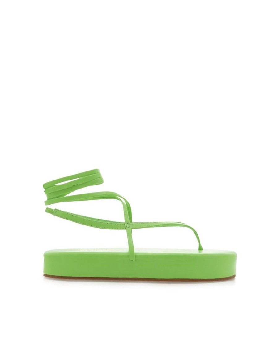 Women Billini Platforms | Hanni Lime