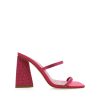 Women Billini Heels | Quintana Pink Satin Diamante