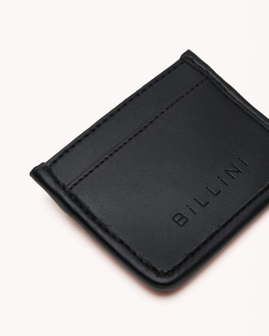 Women Billini Bags | Morgan Card Holder Black Quilted