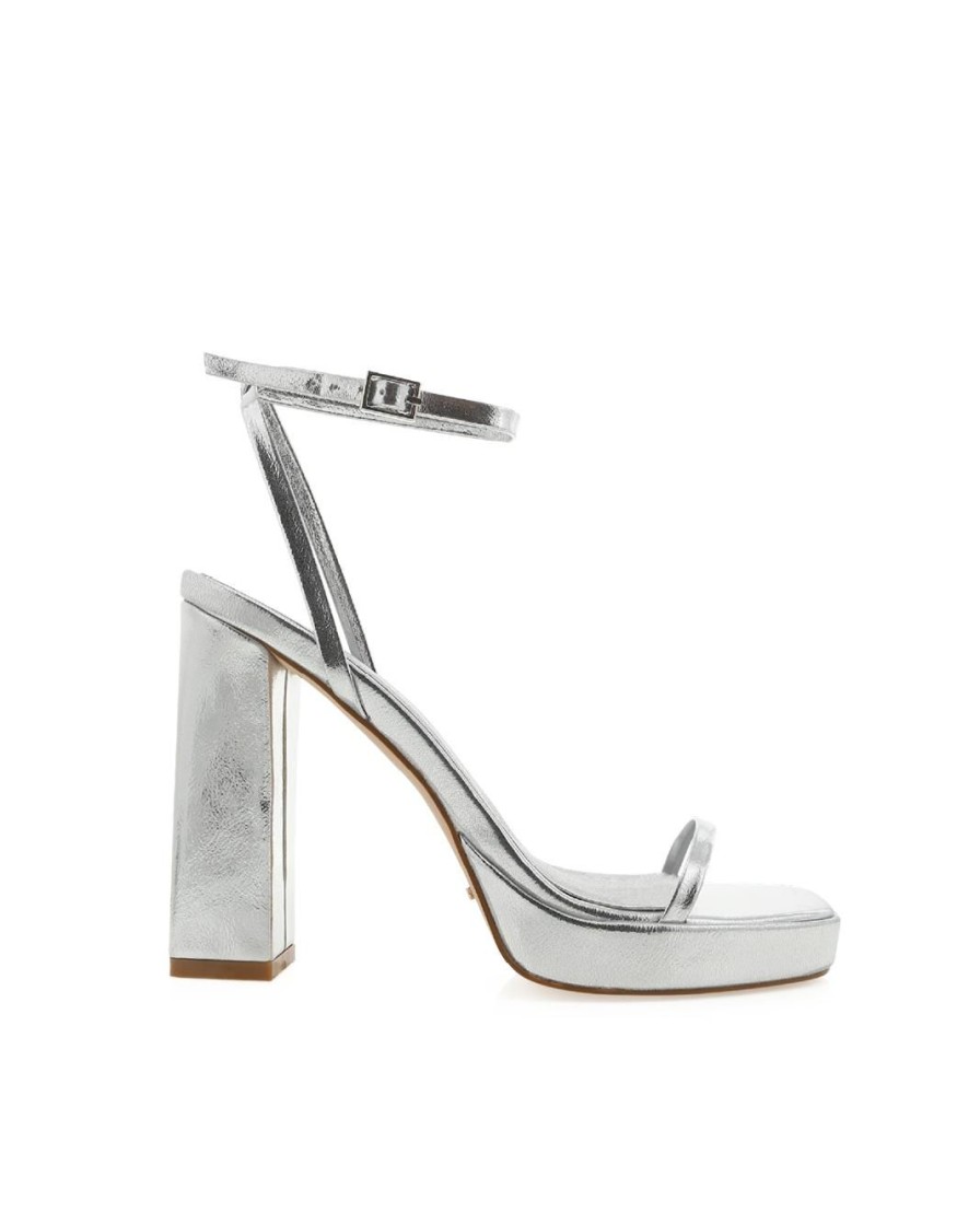 Women Billini Heels | Tahni Silver