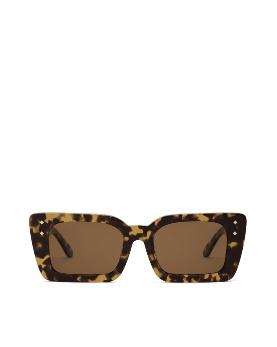 Women Billini Sunglasses | The Candice Cloud Tort Choc