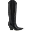 Women Billini Boots | The Western Black Semi Patent