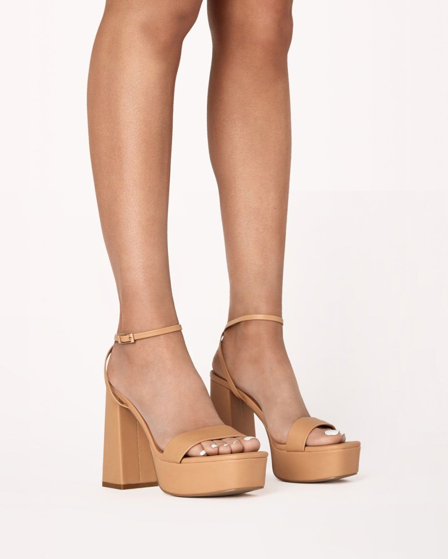 Women Billini Block Heels | Vicky Desert