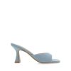 Women Billini Heels | Binita Mid Blue Denim