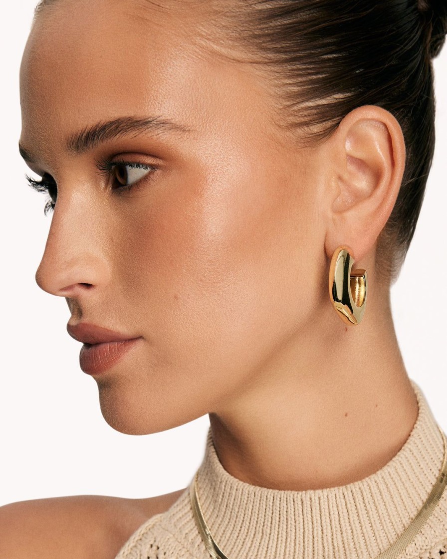 Women Billini Jewelry | Fig Earring Gold