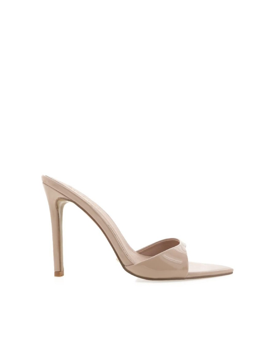 Women Billini Stilettos | Quinby Latte Patent