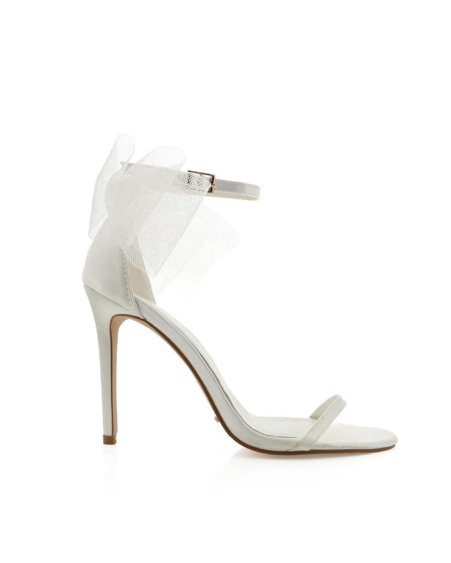 Women Billini Stilettos | Tyla White Satin