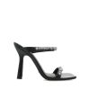 Women Billini Heels | Orison Black Crinkle Diamante