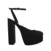 Women Billini Platforms | Samson Black Neoprene